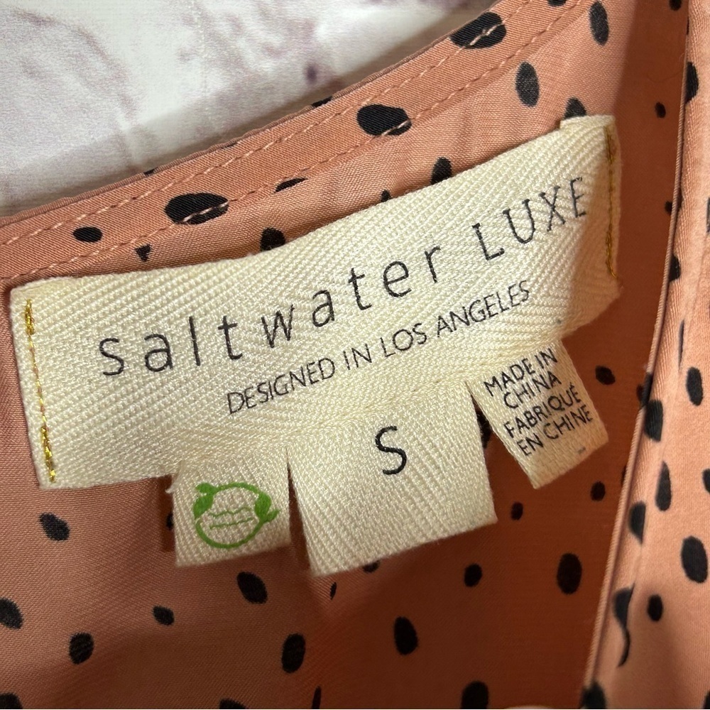 Saltwater Luxe Leopard Print Satin Midi Shift Dress - Picture 9 of 12
